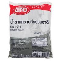 ราคา เอโร่ น้ำตาลทรายสีธรรมชาติ 6 ก 100 ซอง ARO Brown Sugar 6 g 100 sachets (21125861527)