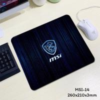 ราคา MSIแผ่นรองเมาส์ ขนาด 26x21mm หนา 3mm (22686217408)