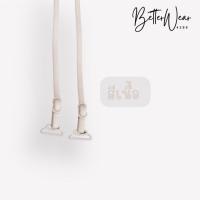 ราคา สายเสื้อในแบบผ้า สายเส้นเล็ก ขนาดกว้าง 0 5 ซม B0161 (22049470962)