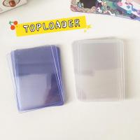 ราคา Toploader 10ชิ้นซองใส่บัตรป้องกันบัตรภาพหนาพิเศษผู้ถือบัตรเกม DIY (22362595368)