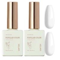 ราคา สีทาเล็บเจล สีขาว สีดำ ขนาด 15ml (22281963248)