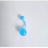 ราคา 1ชิ้น จิวสะดือซิลิโคนเรืองแสง พลาสติกแฟชั่น น้ำหนักเบาหนา1 6มม (22835184188)