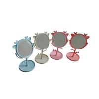 ราคา สินค้าพร้อมส่ง กระจกแต่งหน้าตั้งโต๊ะมีขามีฐานวางของ (23084492535)