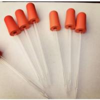 ราคา Dropper หลอดแก้วหยดสาร หลอดหยด ลูกยางสีส้ม (19768800205)