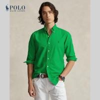 ราคา Polo Ralph Lauren เสื้อเชิ้ตผู้ชาย Custom Fit Garment Dyed Oxford Shirt รุ่น MNPOWOV16823362 สีเขียว (21397266496)
