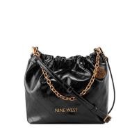 ราคา Nine West รุ่น Karter กระเป๋าสะพายทรงบัคเก็ต สีดำ (21456199625)