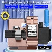 ราคา COMPTYCO AUA X2 High Precision Fiber Cleaver with Waste Fiber BoxFTTH Fiber Optic Cold Connection Hot Melt Cable Cutter Tools (11166159924)