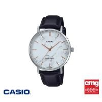 ราคา CASIO นาฬิกาข้อมือ CASIO รุ่น MTP VT01LM 7AUDF สายหนัง สีขาว (22541410263)
