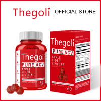 ราคา Thegoli Apple Cider Vinegar Gummy For weight loss and Detox slimming 60 Gummies Vitamins Gummy (22774867599)