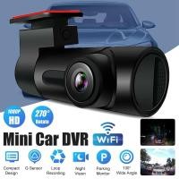 ราคา Car Driving Recorder 1080P Hidden DVR HD Night Vision Car Dash Cam Wi Fi Dynamic Auto Dash Cam (22694965738)