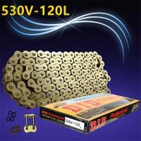 ราคา Universal รถจักรยานยนต์โซ่ซีลน้ำมัน DID O Ring 520 525 530 428 โซ่ 120 136 ลิงค์สำหรับ ATV Quad MX Enduro Motard Racing โซ่มอเตอร์ไซค์ระดับไฮเอนด์ของญี่ปุ่น DID คุณภาพสูง 520HV (16343249788)