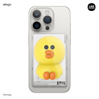 ราคา elago LINE FRIENDS BROWN SALLY Figure Magnetic Card Pocket กระเป๋าใส่การ์ดติดแม่เหล็ก MagSafe ลิขสิทธิ์แท้ (22944318498)