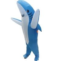 ราคา 2021ชุดเป่าลมคอสตูมฮาโลวีนสำหรับผู้ใหญ่เครื่องแต่งกายอะนิเมะคอสเพลย์ฉลามสีน้ำเงินมาสคอตปลาฉลามสีเทาสำหรับใส่ไปปาร์ตี้แฟนซี2024 (22761123994)