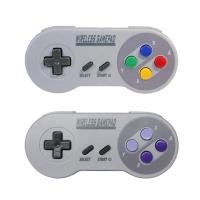 ราคา SFF Game Controller Wireless 2 4G Gamepad Joypad Joystick Compatible for SNES Mini PC Windows NS Switch (21689600927)