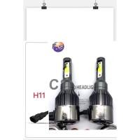 ราคา ไฟหน้า 3สี รุ่น C8 ขั้ว H1 H4 H7 H8 H9 H11 9005 HB3 9006 HB4 12V 24V กันน้ำ 100 (912050959)