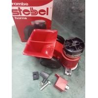 ราคา แตรลมไฟฟ้า Stebel แดง แตรเสียงรถบัสปากคู่เสียงดังมาก ราคาต่อชุด (19849867298)