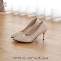 ราคา iamJinny JN065B รุ่น Marry Grace 3 นิ้ว สีครีม (21581519331)