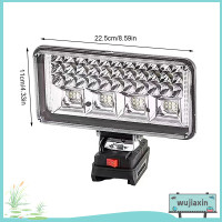 ราคา Wujiaxin โคมไฟ LED แบตเตอรี่ลิเธียมไอออน3นิ้วสำหรับ Makita 18V ไฟฉาย4นิ้วพกพาได้โคมไฟตั้งแคมป์ไฟสนามฉุกเฉิน (22808636457)