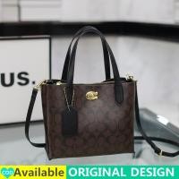 ราคา กระเป๋าถือ COACH ของแท้ใหม่2024ใบกระเป๋ากระเป๋าโท้ทหนัง PU ของผู้หญิงสายสลิงเดี่ยวกระเป๋าสะพายข้างกระเป๋าสะพายไหล่ MODE Korea ความจุขนาดใหญ่สำหรับนักเรียนช้อปปิ้ง (22197060996)