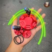 ราคา ฝาวาวล์ ฝาแคม W100 110เก่า เจาะ2วาล์วครบชุดพร้อมข้อต่อฟิตติ้ง ซิล สายน้ำมัน สำหรับWave100 W110เก่า ฝาวาวเวฟ100 (22375598428)