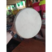 ราคา กลองรำมะนาถาด9นิ้ว ไม้มะม่วง หนังวัวแท้ (17442085201)