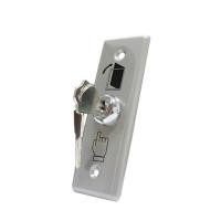 ราคา Lowest Prices Online 115mm Long Type Stainless Steel Exit Button With Key For Access Control System Emergency Key Exit Button Exit Switch (21083610593)
