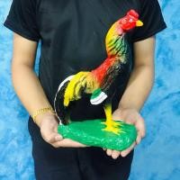 ราคา ไก่ชนแก้บน ไก่ชนตั้งหน้าศาล ตัวใหญ่ สูง28ซม แก้บนไอ้ไข่ ประดับศาลพระภูมิ (20026792174)