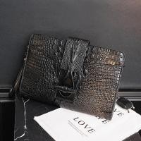 ราคา กระเป๋าส่งเอกสารหนังเทียมกระเป๋าถือลายหนังจระเข้ใหม่สำหรับผู้ชายและผู้หญิง Tas Berkas ลำลองกระเป๋าถือผู้นำอินเทรนด์ (22570954297)