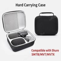 ราคา กระเป๋าถือเคสแข็งใช้ได้กับ SM7B Shure SM7dB MV7เสียงแบบไดนามิกไมโครโฟน Ca (22780377698)