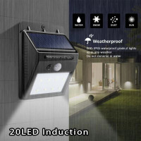 ราคา Vimite 96 112 Led Solar Wall Lamp Outdoor Waterproof Motion Sensor Street Light for House Garden Balcony Fence Patio Decoration Lighting (22814808491)