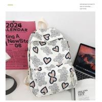 ราคา กระเป๋าเป้สะพายหลัง สำหรับเด็ก และวัยรุ่น กระเป๋าเป้พิมพ์ลายการ์ตูน ลายหมีหัวใจ กระเป๋าแฟชั่น กระเป๋าเดินทาง (22878956313)