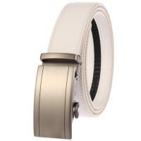 ราคา 130Cm 140Cm 150Cm 160Cm Plus Size Long Belt White Men Belt Alloy Automatic Buckle Real Cowhide Leather Belts Luxury Brand (13148975588)