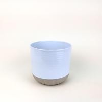 ราคา กระถางต้นไม้มินิมอล กระถางเซรามิคสีขาว กระถางต้นไม้8นิ้ว (16619882584)