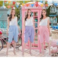 ราคา ชุดไทย กางเกงไทย โจงกระเบน สีพาสเทล ชุดสงกรานต์ กางเกงโจงกระเบน โจงกระเบนสำเร็จรูป (21595531190)