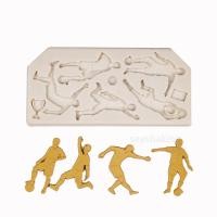 ราคา Sports Cake Mould Fondant Silicone Mold Golf Baseball Basket Ball Molds Football Birthday Cake Decoration Chocolate Moulds Bread Cake Cookie Accessor (19720852121)