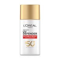 ราคา loreal Paris UV Defender Invisible Resist Daily Sunscreen ลอรีอัล ครีมกันแดด เดลี่ ซันสกรีน SPF 50 PA loreal (22789057047)