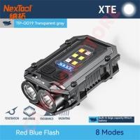 ราคา NT ไฟพวงกุญแจLED ไฟฉายมินิพกพา อเนกประสงค์ ไฟฉาย led 8โหมด ไฟฉายแรงสูง ไฟฉายUSBชาร์จไฟ ไฟฉายพกพา ไฟฉุกเฉิน ไฟฉายCOB keychain light (21780077534)
