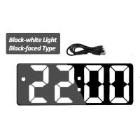 ราคา จัดส่งทันที Bejasนาฬิกาดิจิตอลแบบ LED นาฬิกาปลุก USB นาฬิกาตั้งโต๊ะ นาฬิกาปลุก 12 24H ปรับความสว่างได้3 นาฬิกาดิจิตอลแบบ LED (17480134270)