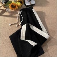 ราคา กางเกงขาม้าขาตรงสำหรับผู้หญิงกางเกงลูกฟูกทรงหลวมอเมริกาแบบย้อนยุคฤดูหนาว (20413139545)