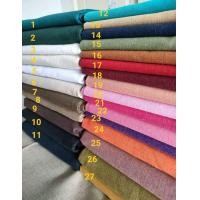 ราคา ผ้าใยกัญชงเนื้อบางทอละเอียด ผ้าใยกัญชงทอเครื่อง สีจริง เข้ม อ่อน บวกลบ5 10 (19194402786)