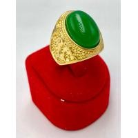 ราคา แหวนทอง 18K พลอยหยกพม่าสีเขียวด้านข้างมังกรทอง ช่วยเสริมราศี ความร่ำรวย ความอุดมสมบูรณ์ ใต้วงแหวนมีตราปั๊ม 18K ทุกวง รับประกันสินค้าดีมีคุณภาพ (21543131119)