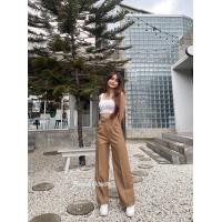 ราคา new collection PD27 กางเกงเอวสูงรุ่นขอบเอววีทรงสวยพร้อมส่ง (21416770537)