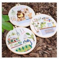 ราคา ชุดปักผ้า ลายสัตว์น่ารัก อุปกรณ์ครบ มีหนังสือวิธีการปักโดยละเอียด พร้อมส่งจาก กทม (23097140130)