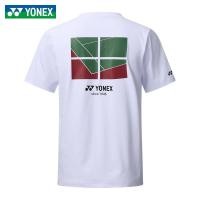 ราคา Yonex เสื้อกีฬาเสื้อยืดลายอักษรจีนผู้ชายผู้หญิงเสื้อยืดลายอักษรจีนกีฬาแห้งเร็วสวมใส่สบาย (21782946329)