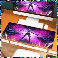 ราคา LOL League of Legends ภาพเคลื่อนไหว Arcane Jinx Keyboard Table Pad แผ่นรองเมาส์เกมขนาดใหญ่ (21919565026)
