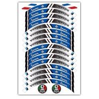 ราคา เวสป้าล้อสติ๊กเกอร์สะท้อนแสงรถจักรยานยนต์รูปลอกสำหรับ PIAGGIO GTS300 Sprint 150 300 (17376568940)