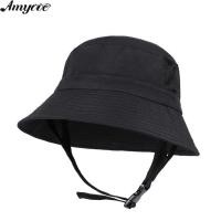 ราคา Surf Bucket Hat With Chin Straps Quick drying Waterproof Sun Hat Foldable Sun Hat For Surfing SUP And Water Sports (21858194587)