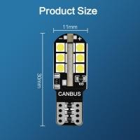 ราคา ไฟหรี่ 1หลอด ไฟเพดานรถ T10 3แบบ 8 สี LED 8 10 24 SMD แบบ CANbus ขั้วเสียบ (13938395690)