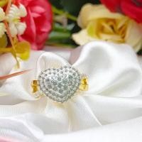 ราคา jewery33 w53 แหวนแฟชั่น แหวนฟรีไซส์ แหวนทอง แหวนใบมะกอกหน้าขาว แหวนทองชุบ แหวนทองสวย (18281087444)
