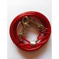 ราคา โซ่ล่าม สายเคเบิ้ล Cable โซ่ล่าม โซ่จูง สุนัข ความยาว152030 ฟุต อุปกรณ์สัตว์เลี้ยง พร้อมตะขอเกี่ยว 2 ด้าน หัว ท้าย (22730537471)